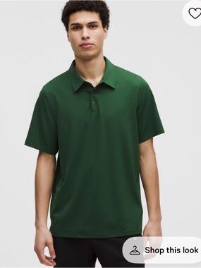 NWT Lululemon Show Zero  ivy  Green Polo Shirt small